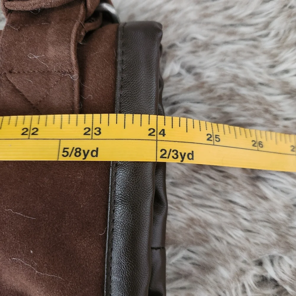 We The Free Andies Vegan Moto Jacket Brown Bear Combo Women's Size Small - Picture 15 of 16